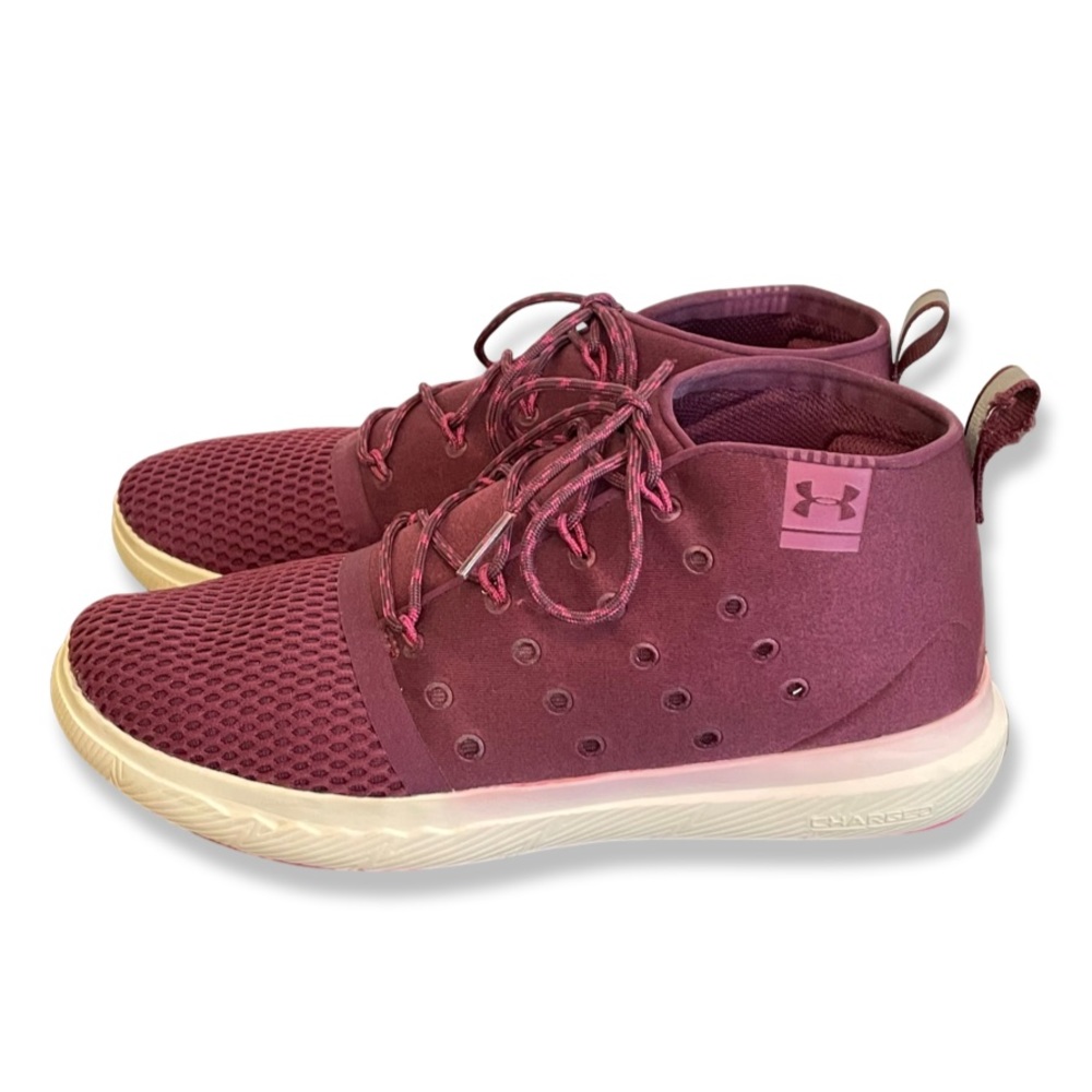 Under Armour Charged 24/7 Mid Lace-Up Athletic Sneaker Tennis Shoes Size 8.5